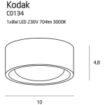 Kodak plafon C0134 MaxLight