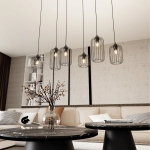 Lampa wisząca VANDER 6 BL 1365/6 EMIBIG Lighting