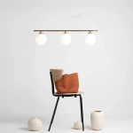 LAMPA WISZĄCĄ BERYL GLASS 3 ZŁOTY 1006E_30 ALDEX - zdjęcie produktu