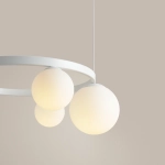 GARDA 4 RING BIAŁY 1099L_R Stylowa lampa wisząca Aldex - zdjęcie dodatkowe 2
