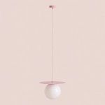 Lampa wisząca LOOP BABY PINK L 1125G18_L Aldex - zdjęcie dodatkowe 1