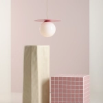 Lampa wisząca LOOP BABY PINK M 1125G18_M Aldex - zdjęcie dodatkowe 3