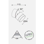 Kinkiet DROPSI 5010901118 LUTEC