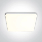 Oprawa podtynkowa Floating Square Panels Range Adjustable Cut Out Hole 50120CE/C 4000K ONE LIGHT