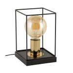 Lampka VOX czarny/złoty 50372 Sigma - zdjęcie produktu