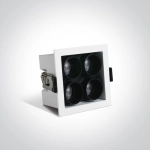 Oprawa podtynkowa Dark Light Tubes 50406C/W/W ONE LIGHT