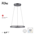 Lampa wisząca Pure E-loop Szary 2551-15 Paul Neuhaus - zdjęcie dodatkowe 4