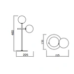 Lampa biurkowa Mantra Cellar 7637MA - zdjęcie dodatkowe 1