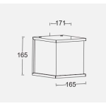Kinkiet BOX CUBE 5184601118 LUTEC