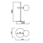 Lampa biurkowa Mantra Cellar 7638MA - zdjęcie dodatkowe 2