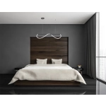 Lampa wisząca Meleca M 1xLED LP-2345/1P M BK LIGHT PRESTIGE