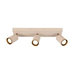 REGINA Spot sufitowy – Taupe – 3xGU10 – 50W – Aluminium 53914/03/41 Lucide - zdjęcie produktu