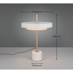 KEATON – 540210176 incl. 1x SMD, 12W · 1x 1400lm, 2300+3000+4000K TRIO