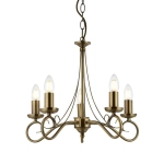 kinkiecik.pl Lampa wisząca Trafford 5LT Pendant 180-5AN ENDON