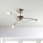 kinkiecik.pl Lampa sufitowa Mercury 3LT Semi Flush 9009-3SC ENDON