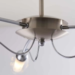 kinkiecik.pl Lampa sufitowa Mercury 3LT Semi Flush 9009-3SC ENDON