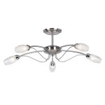 kinkiecik.pl Lampa sufitowa Mercury 5LT Semi Flush 9009-5SC ENDON