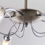 kinkiecik.pl Lampa sufitowa Mercury 5LT Semi Flush 9009-5SC ENDON