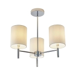 kinkiecik.pl Lampa sufitowa Brio 3LT Semi Flush BRIO-3CH ENDON