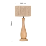 Lampa stołowa TOBA – 567200130 TRIO