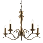kinkiecik.pl Lampa wisząca Kora 5LT Pendant KORA-5AB ENDON
