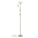 UP 2 Lampa podłogowa E27;E14 mosiądz 82843 EGLO