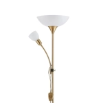 UP 2 Lampa podłogowa E27;E14 mosiądz 82843 EGLO