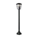 ALORIA Słupek oświetleniowy E27 94 cm czarny zewnętrzna lampa stojąca 93408 EGLO