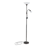 UP 2 Lampa podłogowa E27;E14 czarny nikiel 93917 EGLO