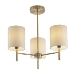 kinkiecik.pl Lampa sufitowa Brio 3LT Semi Flush BRIO-3AB ENDON