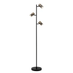 UPTON Lampa podłogowa 3xGU10 przydymiony szary 57700/03/65 Lucide - zdjęcie produktu