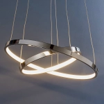 kinkiecik.pl Lampa wisząca KLINE 2 RING PENDANT KLINE-2CH ENDON