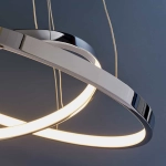 kinkiecik.pl Lampa wisząca KLINE 2 RING PENDANT KLINE-2CH ENDON