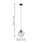 STRAITON Lampa wisząca 43358 EGLO