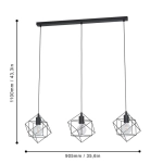STRAITON Lampa wisząca 43361 EGLO