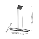SALVILANAS-Z Lampa wisząca 99678 EGLO