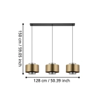 DUGLIA Lampa wisząca 390067 EGLO