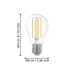Żarówka LED E27 6W 2700K A60 806 lm Sterowana Smart Home Connect-Z 12226 EGLO