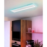 PADROGIANO-Z Plafon LED RGB+TW biały 120x30 cm oprawa sufitowa Smart Home 900485 EGLO