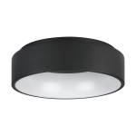 MARGHERA 2 oprawa sufitowa plafon LED czarny 45 cm 390049 EGLO