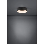 MARGHERA 2 oprawa sufitowa plafon LED czarny 45 cm 390049 EGLO