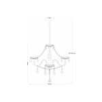 Lampa wisząca MARIE 128305-02 REALITY