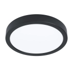 ARGOLIS 2 Plafon LED 28,5 cm czarny IP44 oprawa natynkowa 900278 EGLO