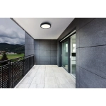 ARGOLIS 2 Plafon LED 28,5 cm czarny IP44 oprawa natynkowa 900278 EGLO