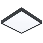 ARGOLIS 2 Plafon LED 28,5 x 28,5 cm czarny IP44 oprawa natynkowa 900281 EGLO