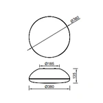 Lampa sufitowa Mantra Kazz 8132MA - zdjęcie dodatkowe 1