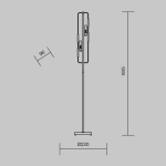 lampa podłogowa Marmo MOD099FL-02G Maytoni - zdjęcie dodatkowe 4