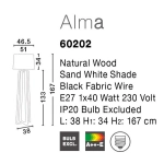 Lampa podłogowa MATARO LE42098 Luces Exclusivas - zdjęcie dodatkowe 2