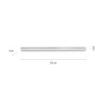 Lampa sufitowa Pure-lines Aluminium 6021-95 Paul Neuhaus - zdjęcie dodatkowe 1