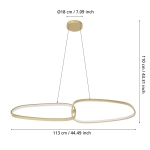 LODOSA Lampa wisząca 390205 EGLO